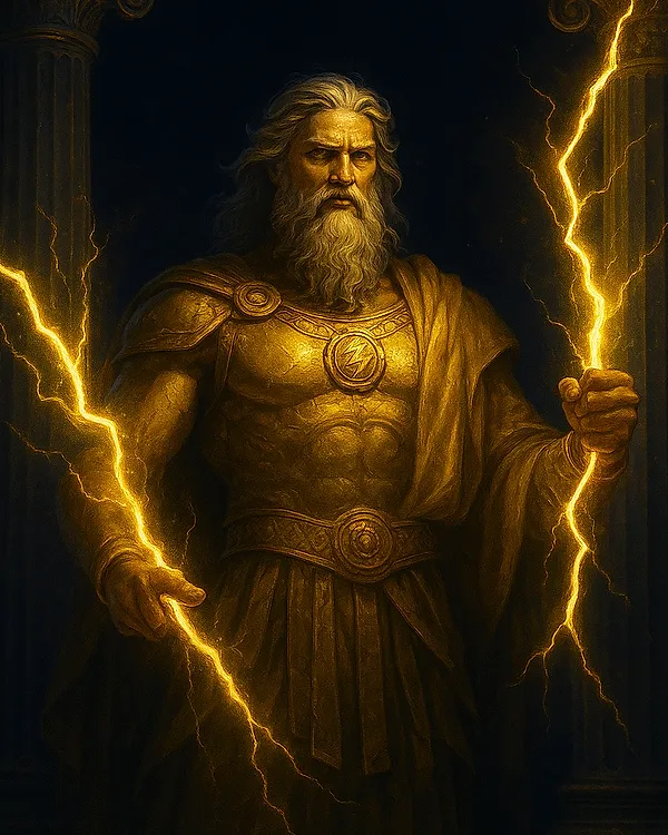 Greek god lightning slot game tile on verified cricket betting ID